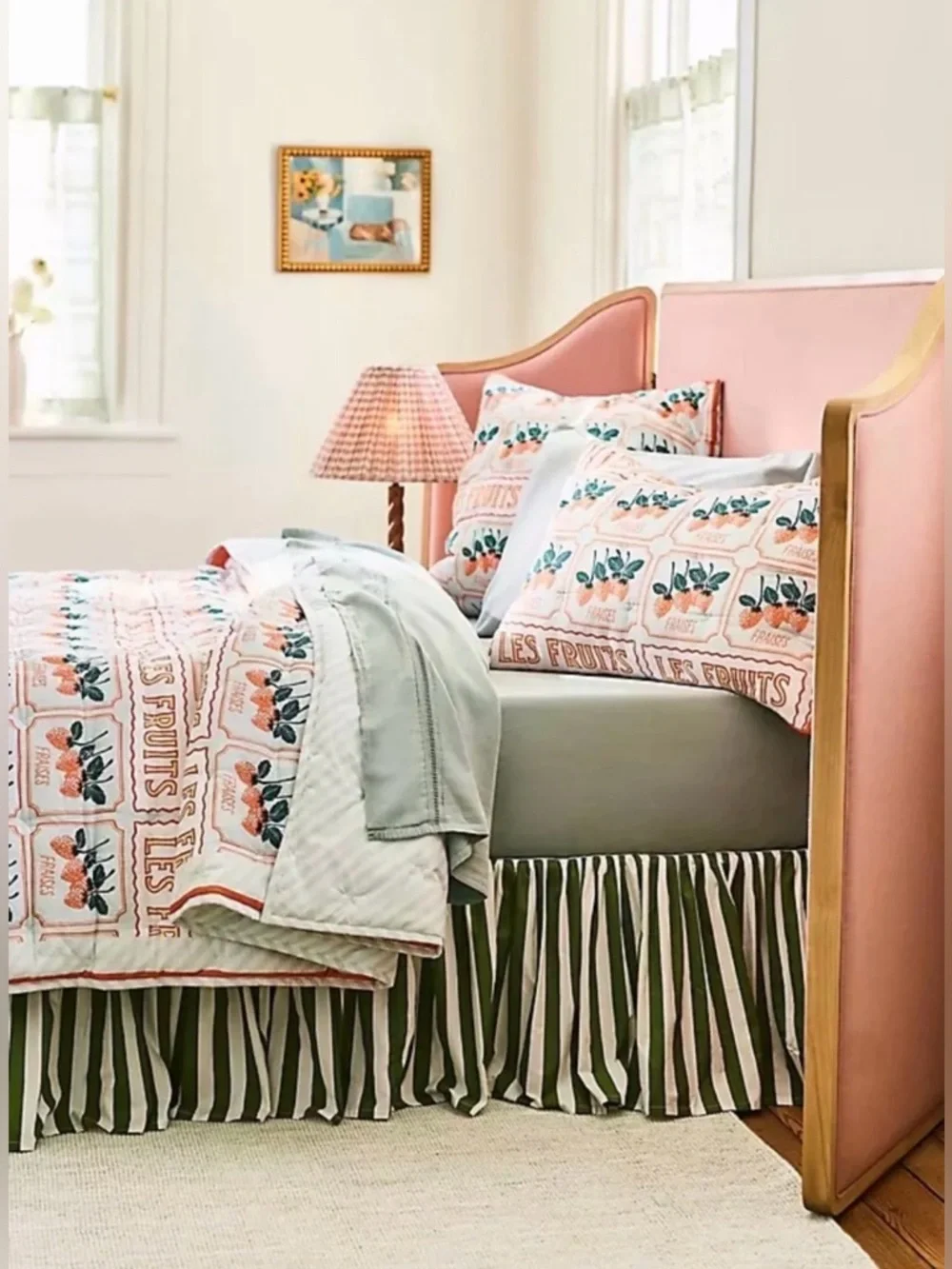Anthropologie The Printed Textured Cotton Quilt Collection, QUEEN NWT